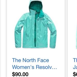 North face windbreaker
